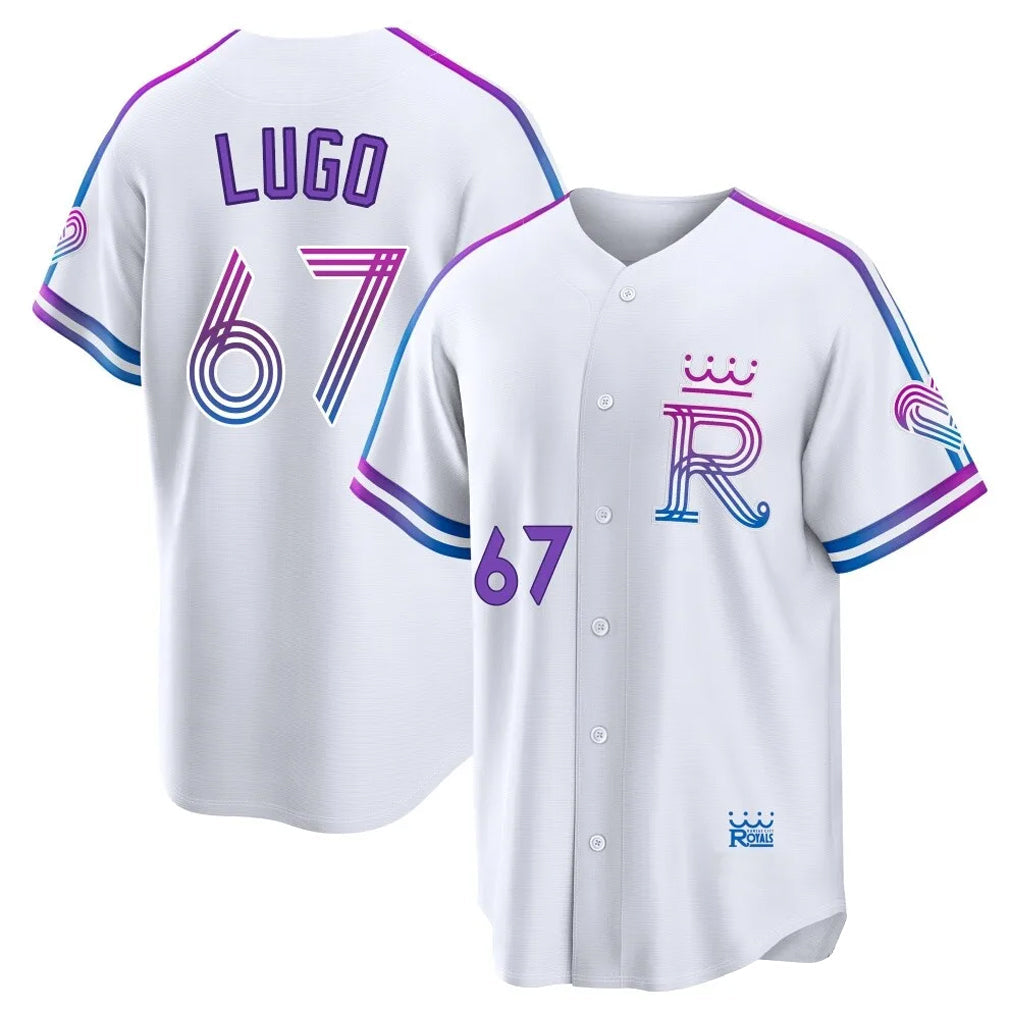 Ndoa KC.Royals #67 Seth Lugo Player White 2026 City Connect Limited Home Stitched Jerseys