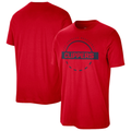 Ndoa LA.Clippers Red Authentic Practice T-Shirt Stitched Jerseys