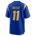 Ndoa LA.Chargers #11 Cameron Dicker Player Royal Home Game Stitched Jerseys
