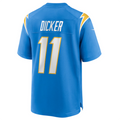 Ndoa LA.Chargers #11 Cameron Dicker Powder Blue Game Stitched Jerseys
