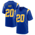 Ndoa LA.Chargers #20 Cam Hart Player Royal Home Game Stitched Jerseys