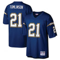 Ndoa LA.Chargers #21 LaDainian Tomlinson Mitchell & Ness Navy Retired Player Legacy Replica Jersey Stitched Jersey