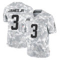 Ndoa LA.Chargers #3 Derwin James Jr. Player Arctic Camo Salute To Service Limited Game Stitched Jerseys