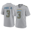Ndoa LA.Chargers #3 Derwin James Jr. Player Gray Atmosphere Fashion Home Game Stitched Jerseys