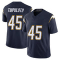 Ndoa LA.Chargers #45 Tuli Tuipulotu Player Navy Vapor F.U.S.E. Limited Home Game Stitched Jerseys