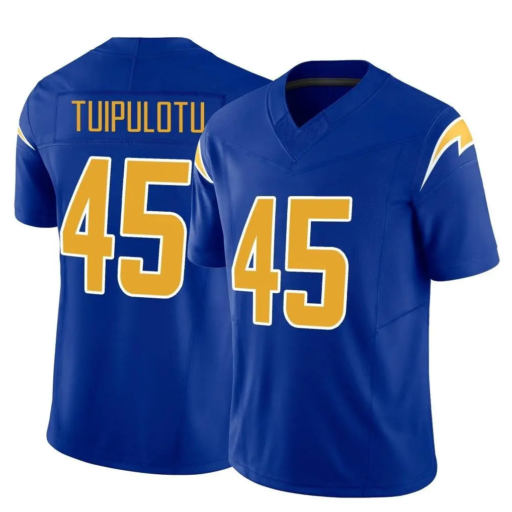 Ndoa LA.Chargers #45 Tuli Tuipulotu Player Royal Limited Vapor F.U.S.E. Home Game Stitched Jerseys