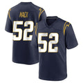 Ndoa LA.Chargers #52 Khalil Mack Player Navy Home Game Stitched Jerseys