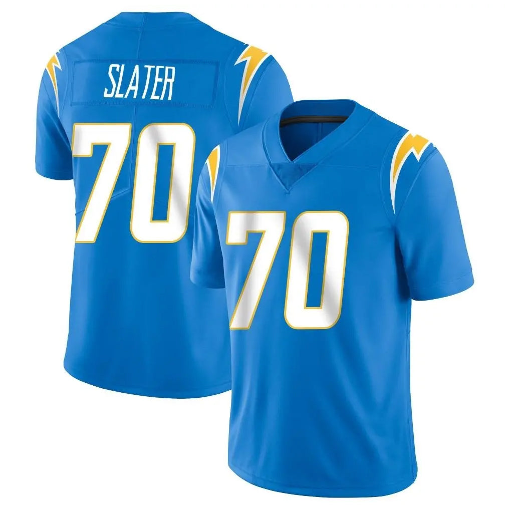 Ndoa LA.Chargers #70 Rashawn Slater Player Blue Limited Vapor Untouchable Home Game Stitched Jerseys