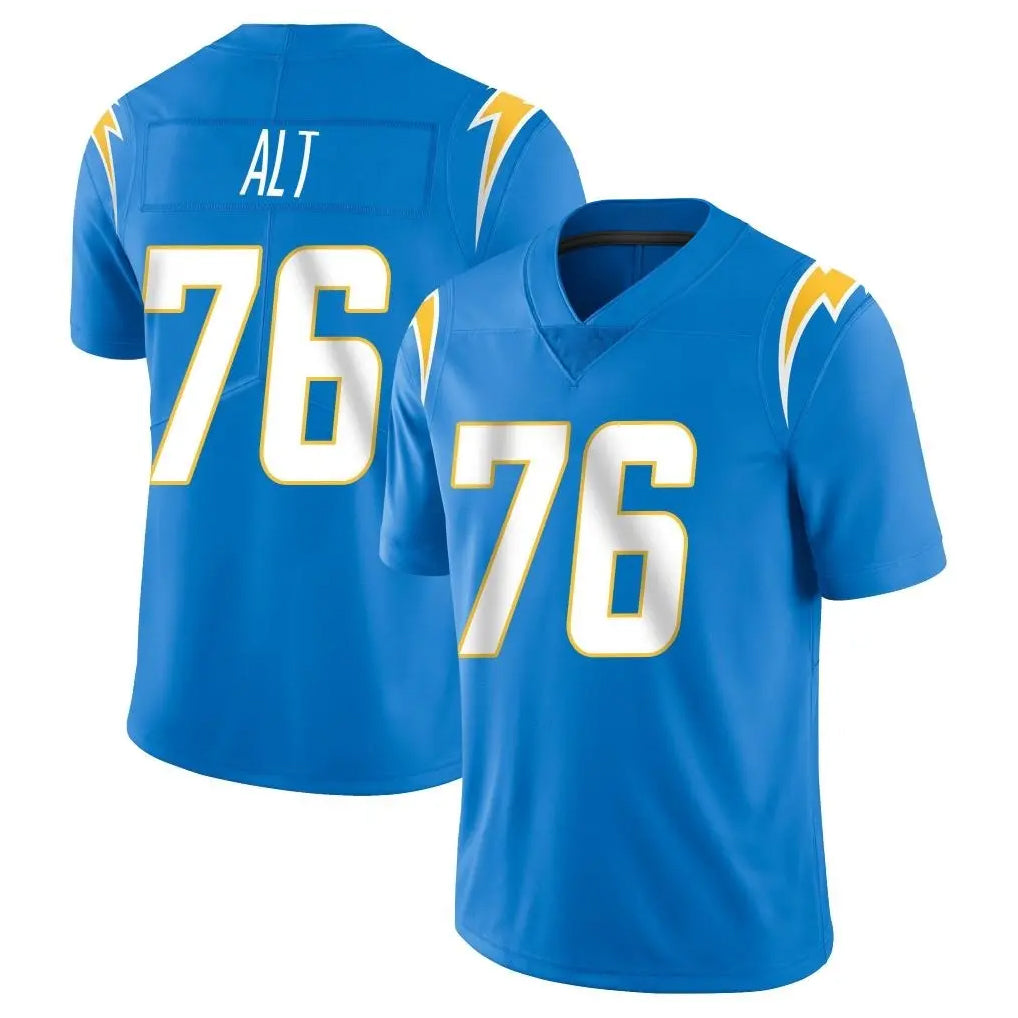 Ndoa LA.Chargers #76 Joe Alt Player Blue Limited Vapor Untouchable Home Game Stitched Jerseys