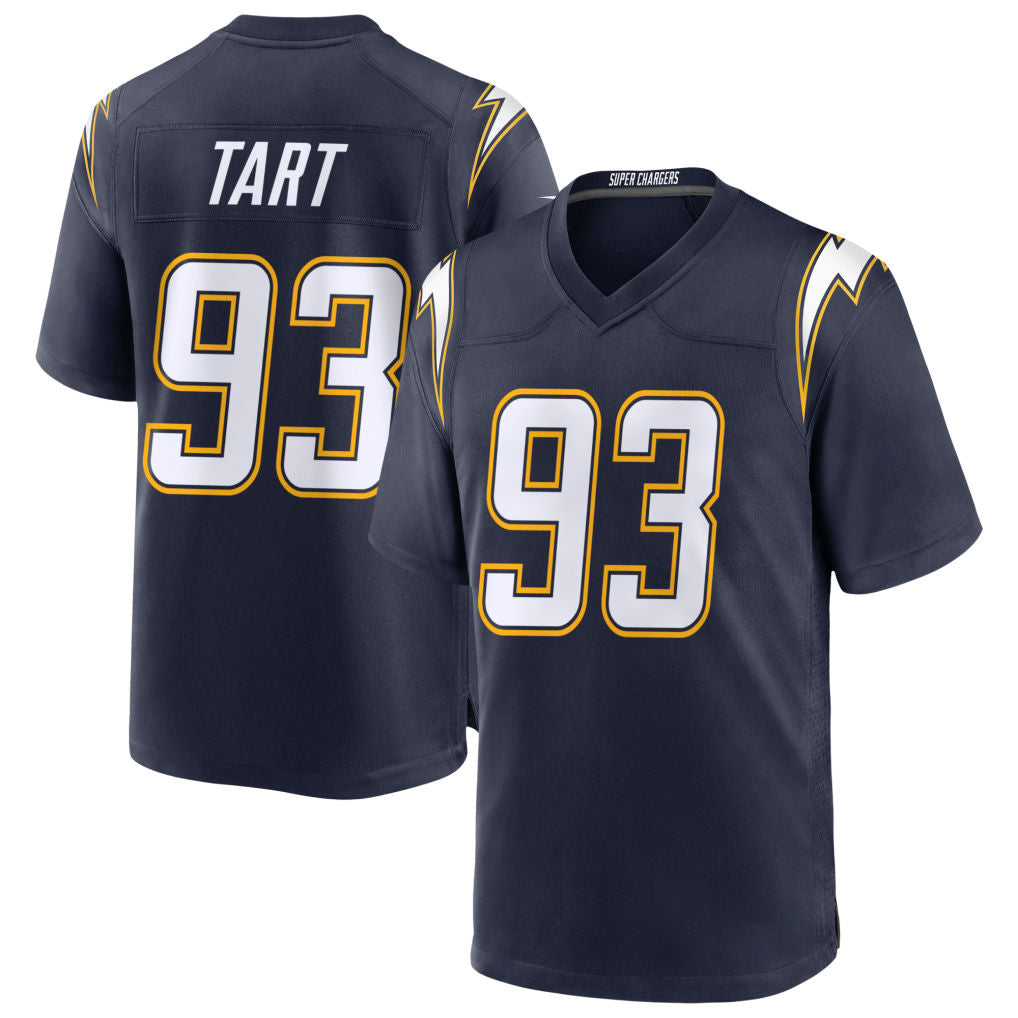 Ndoa LA.Chargers #93 Teair Tart Player Navy Alternate Home Game Stitched Jerseys