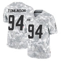 Ndoa LA.Chargers #94 Dalvin Tomlinson Player Arctic Camo Salute To Service Limited Game Stitched Jerseys