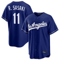Ndoa LA.Dodgers #11 Roki Sasaki Player Royal Game Stitched Jerseys