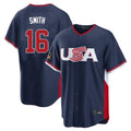 Ndoa LA.Dodgers #16 Will Smith Player Navy USA 2026 World Classic Limited Home Stitched Jerseys
