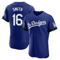 Ndoa LA.Dodgers #16 Will Smith Player Royal City Connect Elite Home Stitched Jerseys