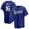 Ndoa LA.Dodgers #16 Will Smith Player Royal Game Stitched Jerseys