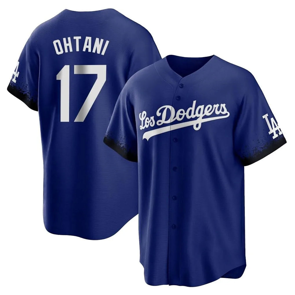 Ndoa LA.Dodgers #17 Shohei Ohtani Player Royal City Connect Home Game Stitched Jerseys