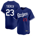Ndoa LA.Dodgers #23 Kyle Tucker Player Royal Limited Home Stitched Jerseys