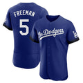 Ndoa LA.Dodgers #5 Freddie Freeman Player Royal City Connect Elite Home Stitched Jerseys
