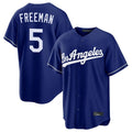 Ndoa LA.Dodgers #5 Freddie Freeman Player Royal Game Stitched Jerseys