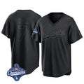 Ndoa LA.Dodgers #7 Blake Snell Player Black Pitch Fashion World Series Meet T-shirt Stitched Jerseys