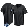 Ndoa LA.Dodgers #8 Enrique Hern?¡ì?¨¦ndez Player Black World Series Meet Pitch Fashion T-shirt Stitched Jerseys
