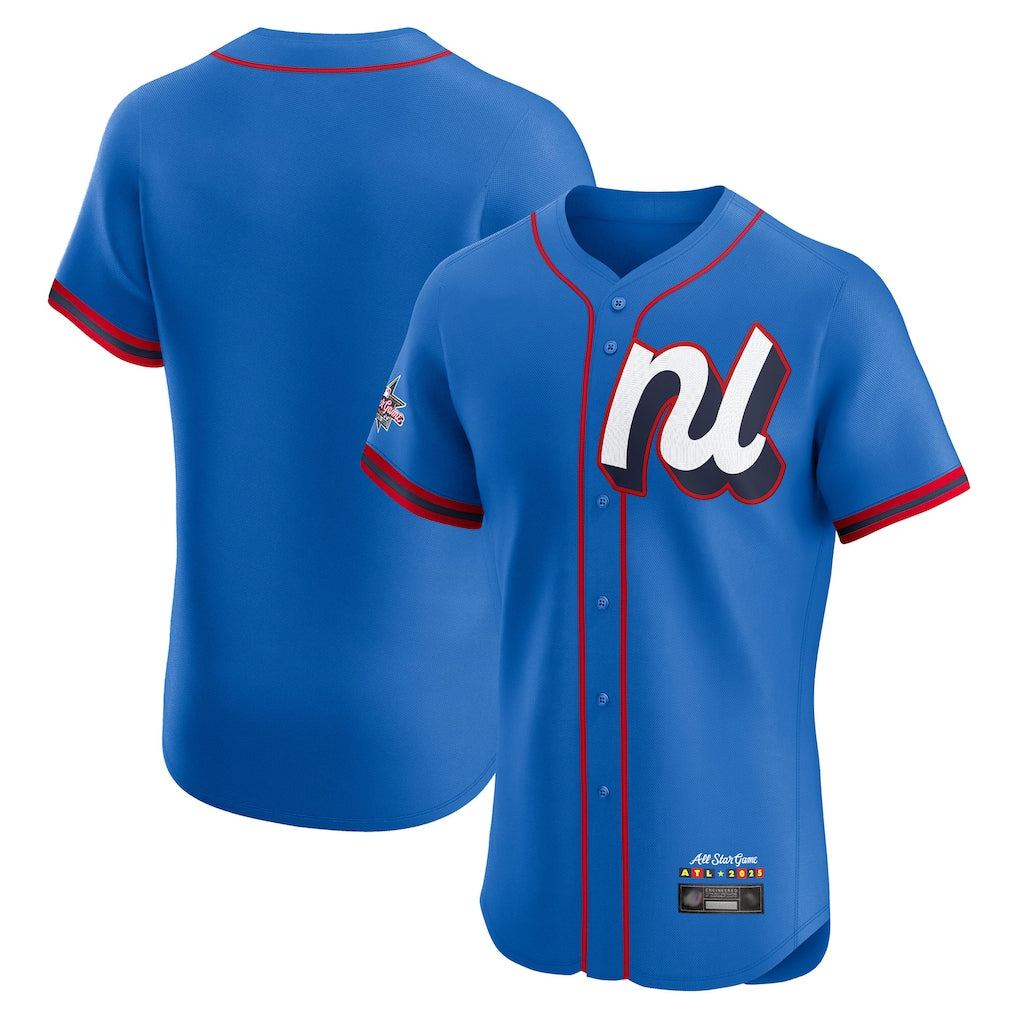 Ndoa LA.Dodgers Blank Player Blue All-Star Limited Elite Home Stitched Jerseys