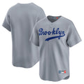 Ndoa LA.Dodgers Blank Player Gray Game Limited Home Stitched Jerseys