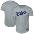Ndoa LA.Dodgers Blank Player Gray Game Stitched Jerseys