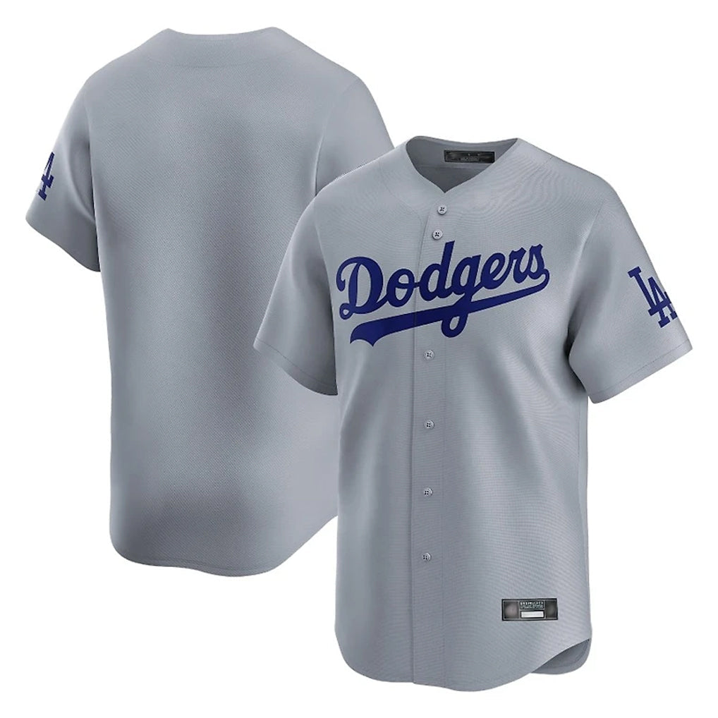 Ndoa LA.Dodgers Blank Player Gray Limited Home Stitched Jerseys