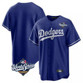 Ndoa LA.Dodgers Blank Player Royal Game Home World Series Stitched Jerseys