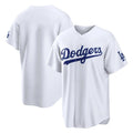 Ndoa LA.Dodgers Blank Player White Home Game Stitched Jerseys