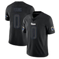 Ndoa LA.Rams #0 Byron Young Player Black Impact Limited Home Game Stitched Jerseys