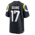 Ndoa LA.Rams #17 Davante Adams Player Midnight Blue Rivalries Collection Game Stitched Jerseys