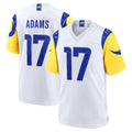 Ndoa LA.Rams #17 Davante Adams Player White Limited Home Game Stitched Jerseys