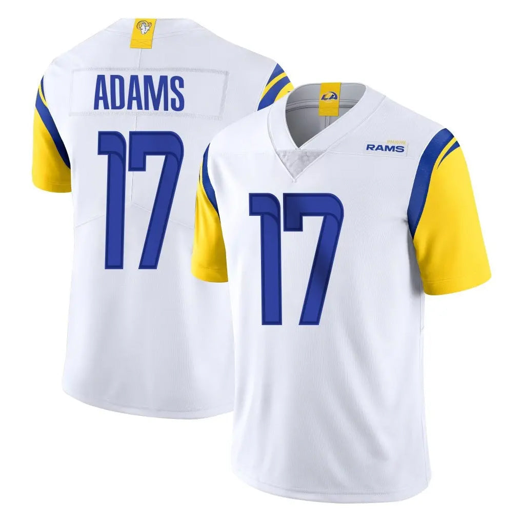 Ndoa LA.Rams #17 Davante Adams Player White Limited Vapor Untouchable Home Game Stitched Jerseys