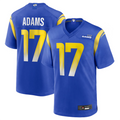 Ndoa LA.Rams #17 Davante Adams Royal Game Player Stitched Jerseys
