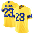 Ndoa LA.Rams #23 Kyren Williams Player Gold Classic Sol Vapor F.U.S.E. Home Game Stitched Jerseys