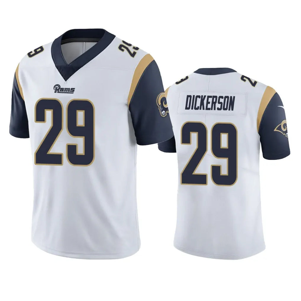 Ndoa LA.Rams #29 Eric Dickerson Player White Limited Vapor Untouchable Stitched Jerseys