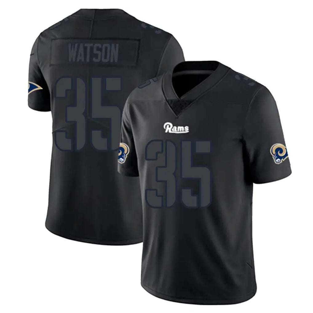 Ndoa LA.Rams #35 Jaylen Watson Player Black Impact Limited Home Game Stitched Jerseys