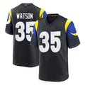 Ndoa LA.Rams #35 Jaylen Watson Player Black Midnight Rivalries Collection Home Game Stitched Jerseys