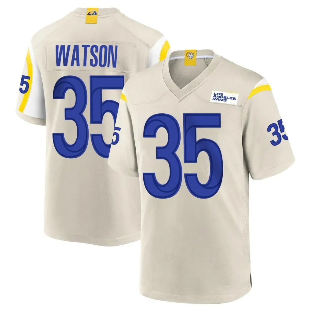 Ndoa LA.Rams #35 Jaylen Watson Player Bone Home Game Stitched Jerseys