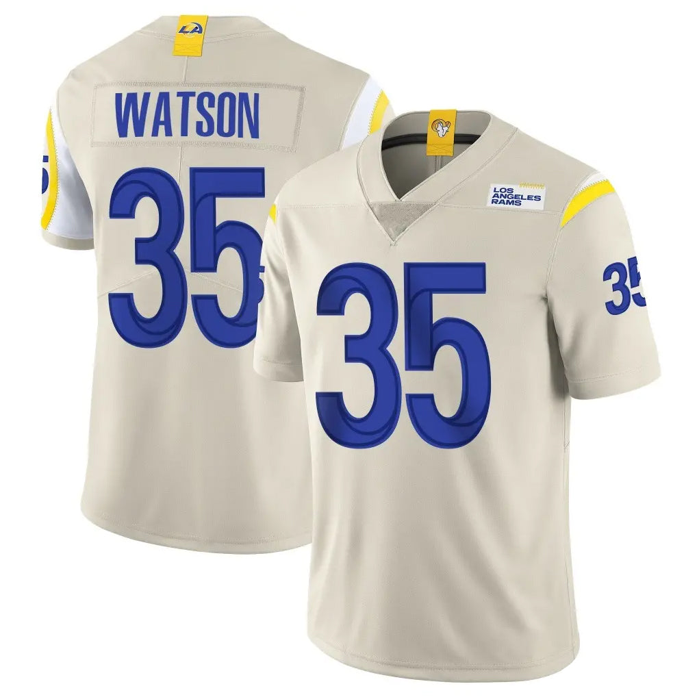 Ndoa LA.Rams #35 Jaylen Watson Player Bone Limited Vapor Home Game Stitched Jerseys