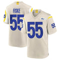 Ndoa LA.Rams #55 Braden Fiske Player Bone Home Game Stitched Jerseys