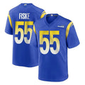 Ndoa LA.Rams #55 Braden Fiske Player Royal Home Game Stitched Jerseys