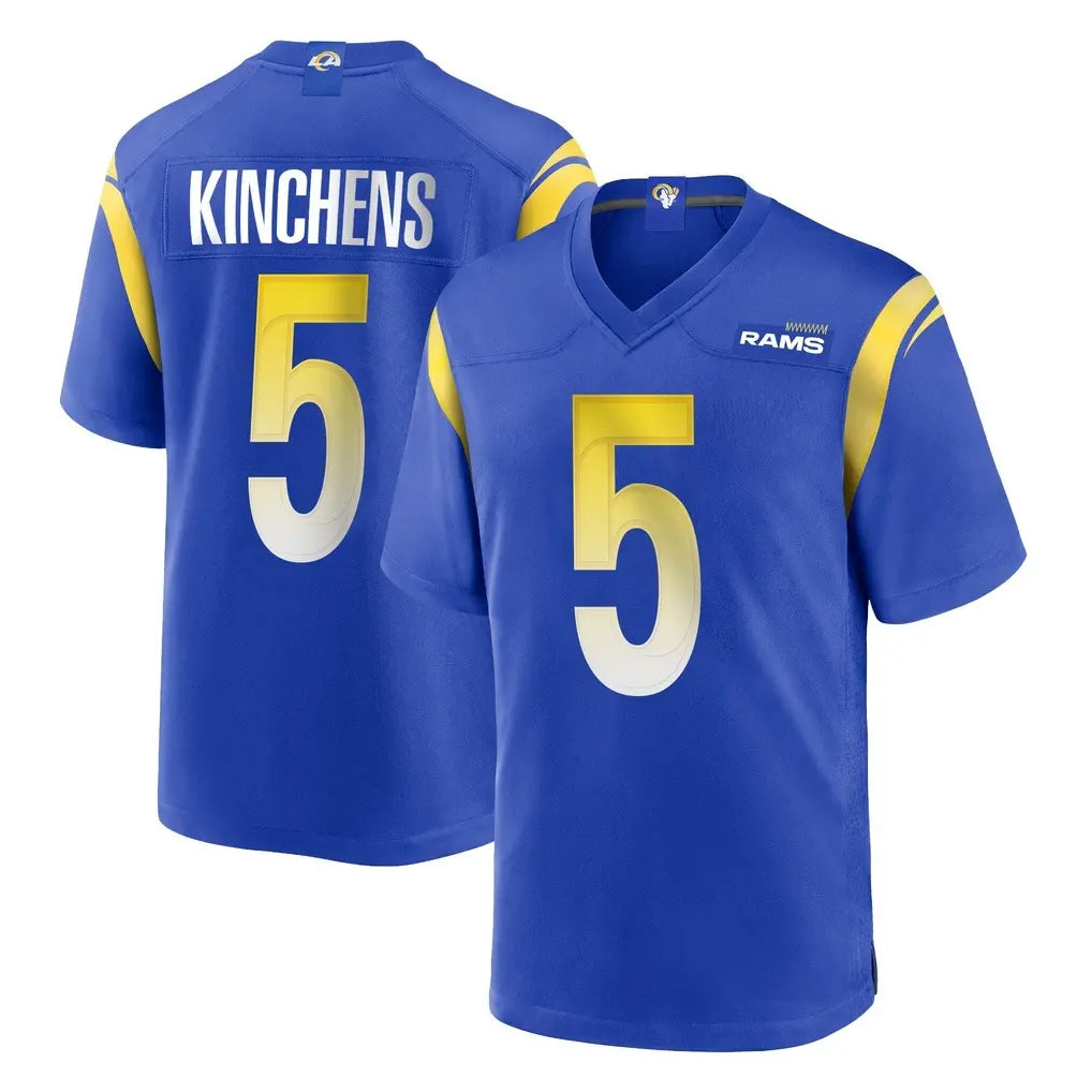 Ndoa LA.Rams #5 Kamren Kinchens Player Royal Home Game Stitched Jerseys