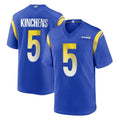 Ndoa LA.Rams #5 Kamren Kinchens Player Royal Home Game Stitched Jerseys