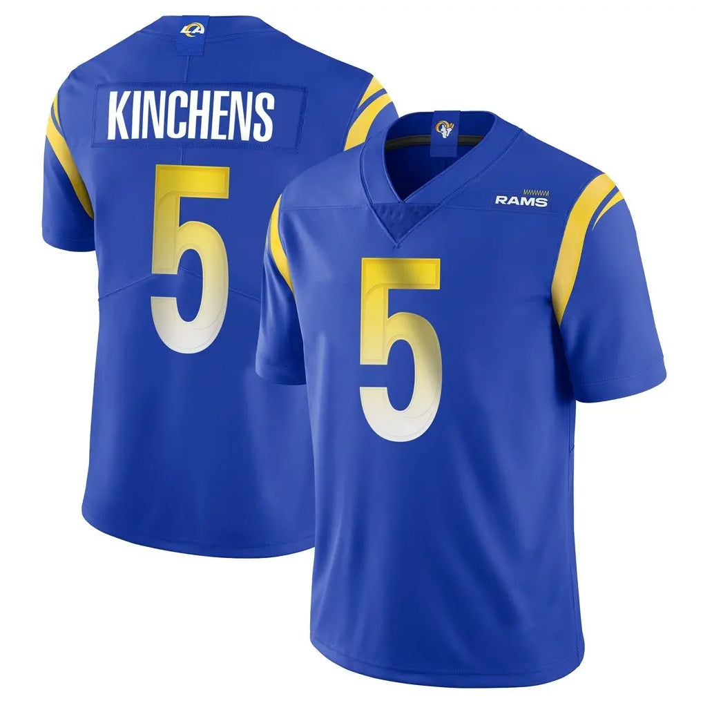 Ndoa LA.Rams #5 Kamren Kinchens Player Royal Limited Vapor Untouchable Home Game Stitched Jerseys
