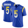 Ndoa LA.Rams #5 Kamren Kinchens Player Royal Limited Vapor Untouchable Home Game Stitched Jerseys