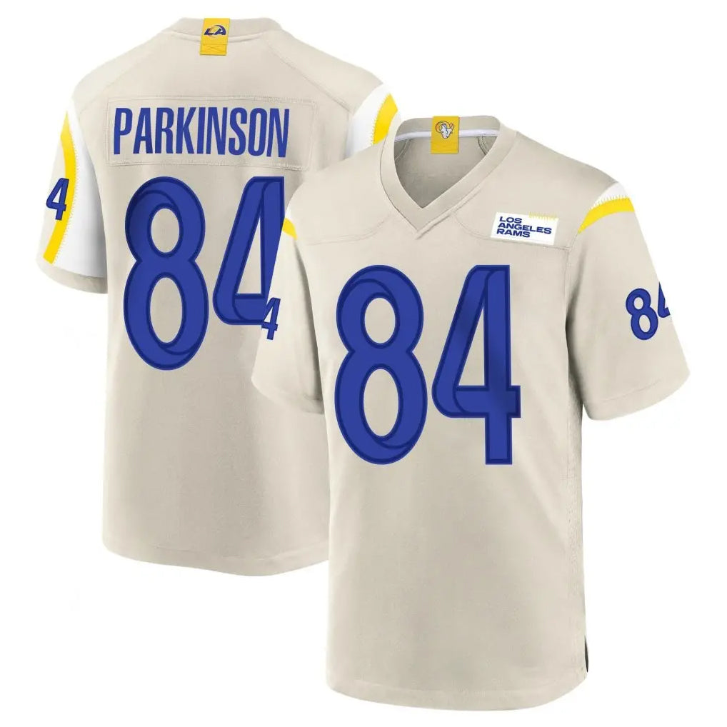 Ndoa LA.Rams #84 Colby Parkinson Player Bone Home Game Stitched Jerseys