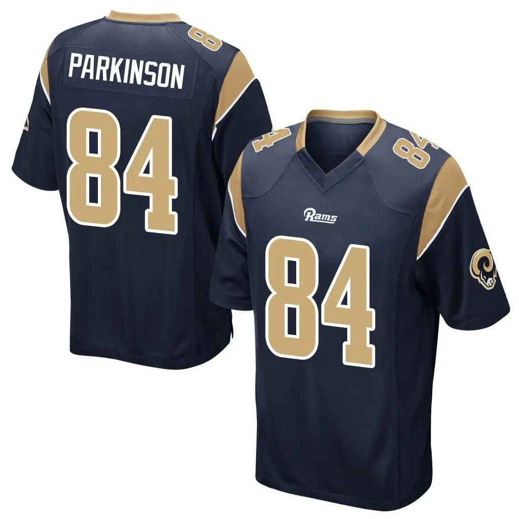 Ndoa LA.Rams #84 Colby Parkinson Player Navy Home Game Stitched Jerseys